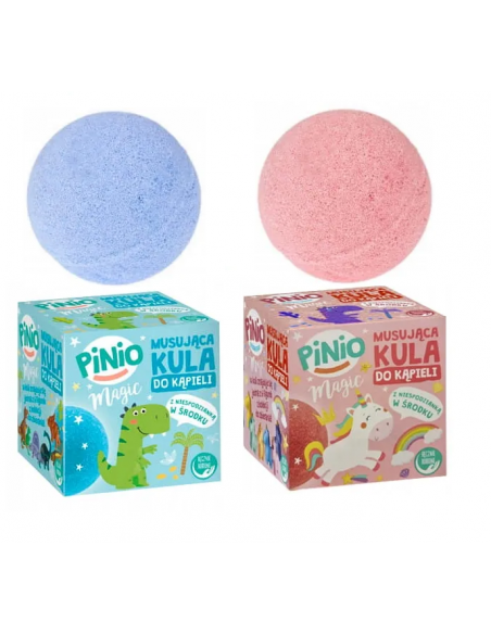 Zestaw Pinio Magic 2x Musująca kula do kąpieli 140g