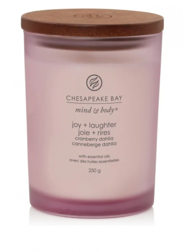 Świeca Chesapeake Bay JOY & LAUGHTER (CRANBERRY...