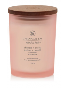 Świeca Chesapeake Bay STILLNESS & PURITY (ROSE WATER) 250g