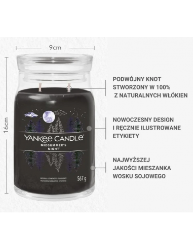 Świeca Yankee Candle MIDSUMMER'S NIGHT 567 g