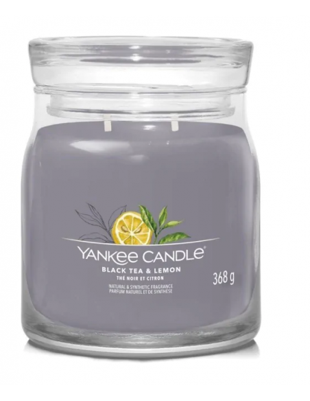 Świeca Yankee Candle BLACK TEA & LEMON 368 g