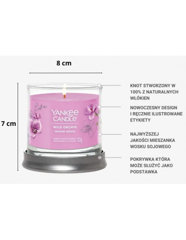 Świeca Yankee Candle WILD ORCHID 122 g