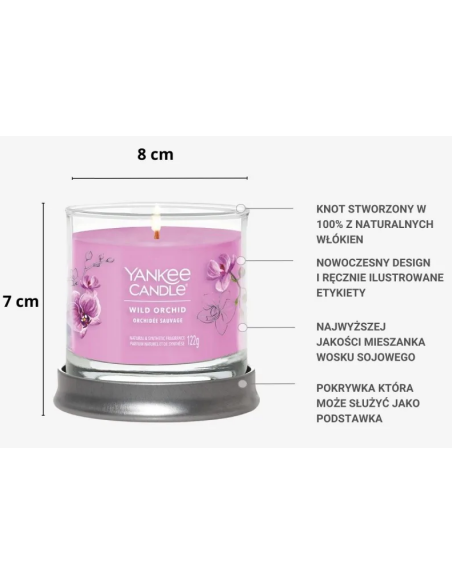 Świeca Yankee Candle WILD ORCHID 122 g