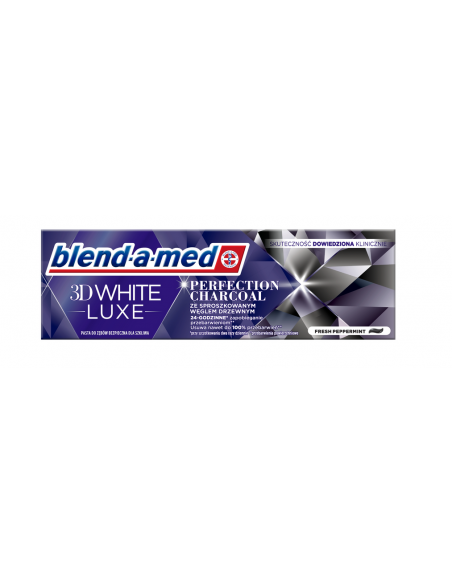 Pasta do zębów Blend-a-med 3DWhite Luxe Charcoal 75 ml