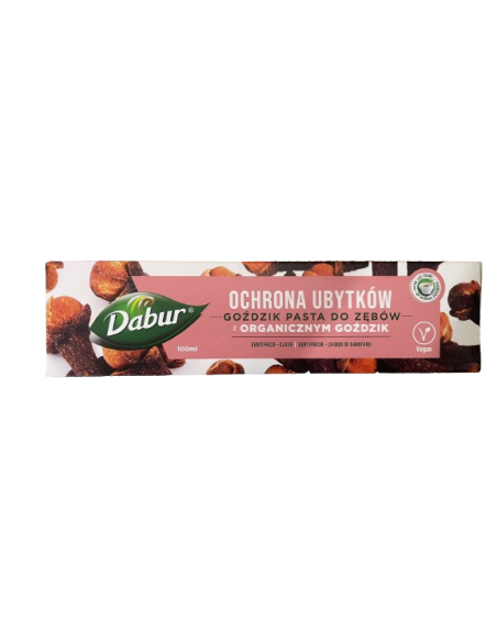 Ziołowa pasta do zębów z goździkiem 100g Dabur