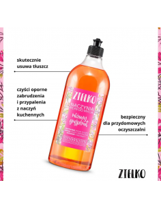 ZIELKO Płyn do mycia naczyń RÓŻOWY GREJPFRUT 1l 2