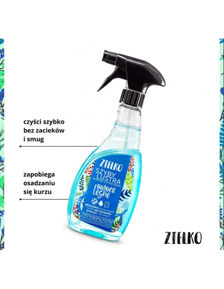 ZIELKO Płyn do szyb i luster OWOCE LEŚNE 500 ml