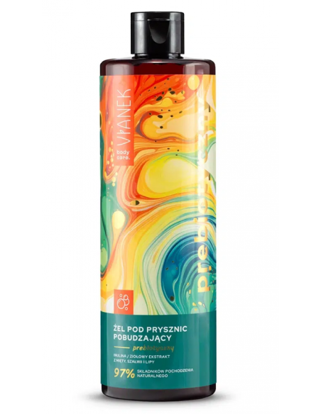 VIANEK Prebiotyczny żel pod prysznic pobudzający 400 ml