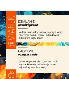 VIANEK Prebiotyczny żel pod prysznic nawilżający 400 ml 2