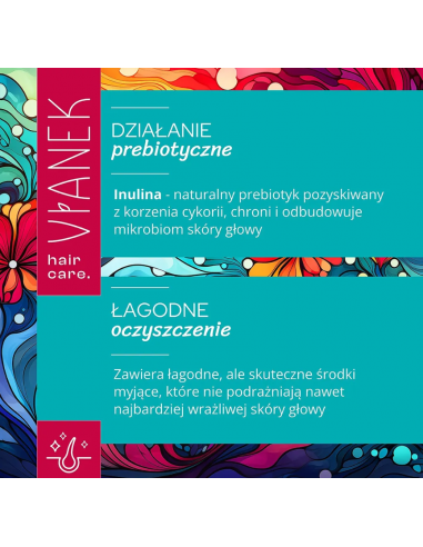 VIANEK Prebiotyczny szampon odbudowujący 300 ml