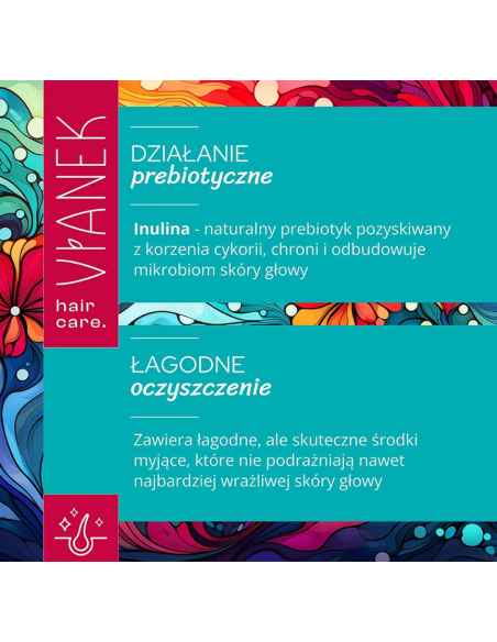 VIANEK Prebiotyczny szampon odbudowujący 300 ml