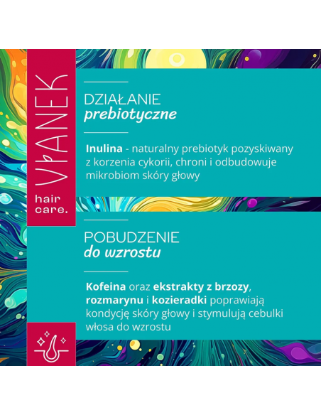 VIANEK Prebiotyczna rozgrzewająca wcierka do skóry głowy 150 ml