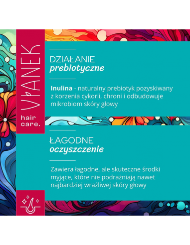 VIANEK Prebiotyczny szampon oczyszczający 300 ml