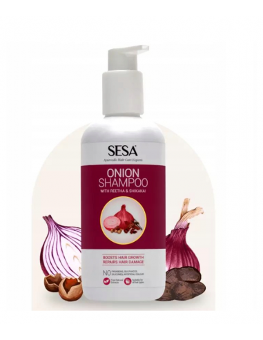 Sesa Szampon cebulowy do zniszczonych włosów...