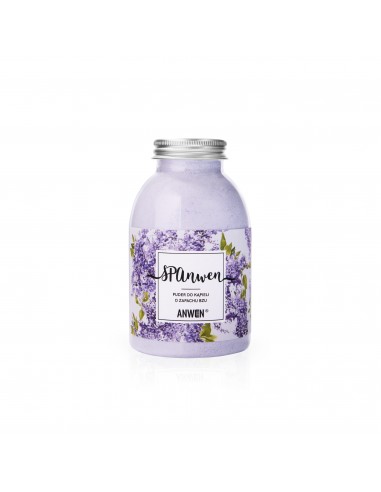 Anwen SPANWEN Puder do kąpieli o zapachu bzu 200g