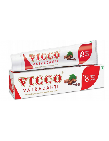 VICCO pasta do zębów bez fluoru VAJRADANTI 100 ml