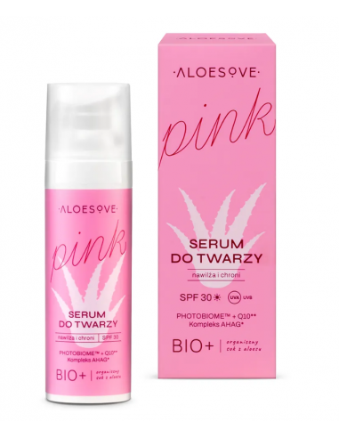 ALOESOVE PINK Serum do twarzy SPF30 30ml