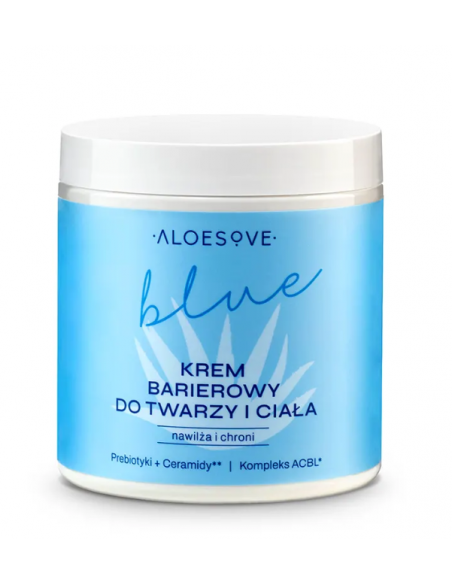 ALOESOVE BLUE Krem barierowy do twarzy i ciała 250 ml