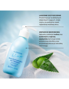 ALOESOVE BLUE Emulsja myjąca do twarzy 190 ml 2