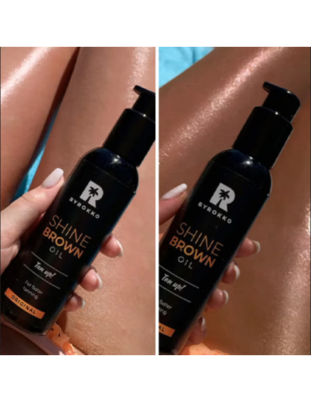 Byrokko Shine Brown Olejek do opalenizny 150ml