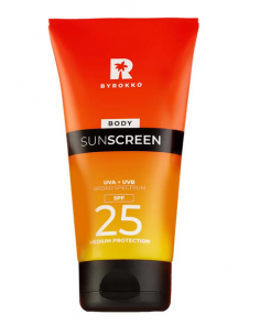 BYROKKO Shine brown Body Sunscreen SPF 25 Krem chroniący...