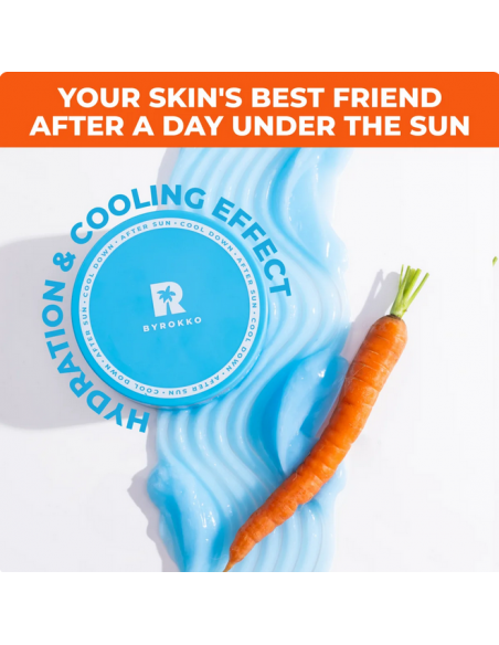 BYROKKO Shine Brown Beta Carotene After Sun Gel beta karoten po opalaniu 200g