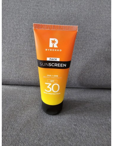 BYROKKO Shine brown FACE Sunscreen SPF 30 Krem...