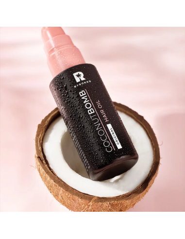 BYROKKO Shine Brown Coconut Bomb Hair Oil...