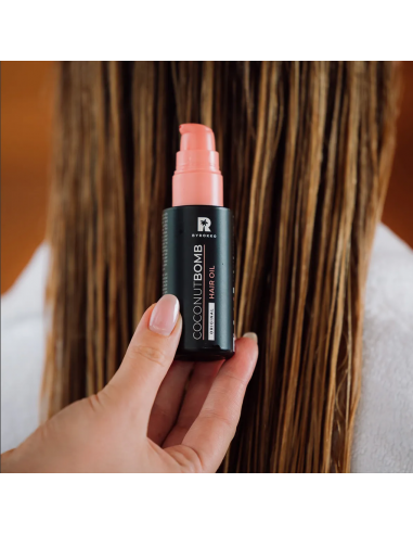 BYROKKO Shine Brown Coconut Bomb Hair Oil...