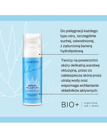 ALOESOVE BLUE Serum okluzyjne do twarzy 30 ml