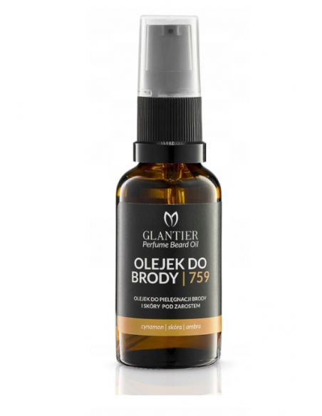 Glantier Olejek do brody 759 - 30 Ml