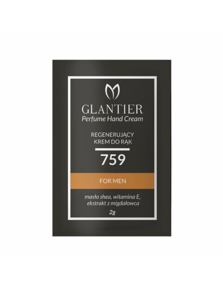 Glantier Próbka męskiego kremu do rąk 759 - 2 g
