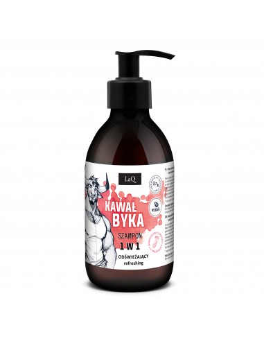 Laq Szampon dla facetów 1 w 1 KAWAŁ BYKA 300 ml