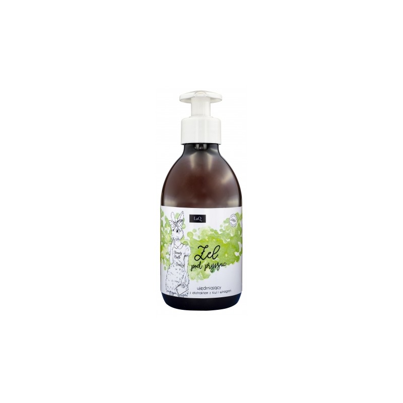 LAQ Żel pod prysznic - kiwi i winogrona 500 ml