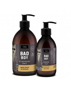 Laq zestaw BAD BOY żel pod prysznic 500ml, szampon 300ml 2