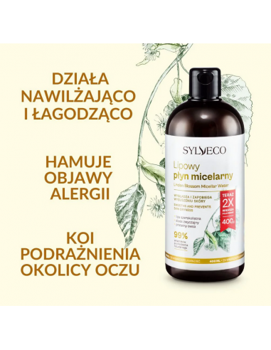 SYLVECO Lipowy płyn micelarny 400 ml