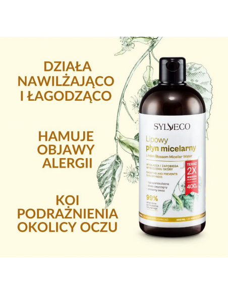 SYLVECO Lipowy płyn micelarny 400 ml
