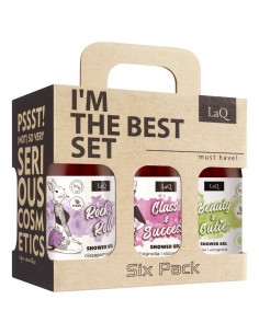 Laq Czyściopak damski Zestaw BEAUTY & CUTE 6x100 ml