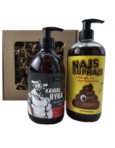 Zestaw Prezentowy Laq żel pod prysznic Kawał Byka CZARNY...