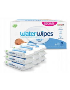Wodne Chusteczki nawilżane WaterWipes 9 x 60 szt