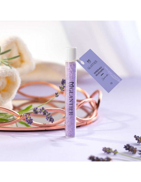 Glantier Odprężająca sól do kąpieli Lawenda - 12g
