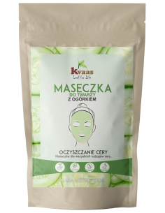 Kvaas maseczka do twarzy z ogórkiem 100g