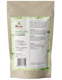 Kvaas maseczka do twarzy z ogórkiem 100g 2