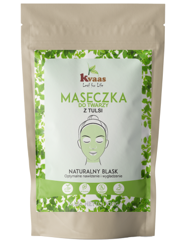 Kvaas Maseczka do twarzy z Tulsi 100g
