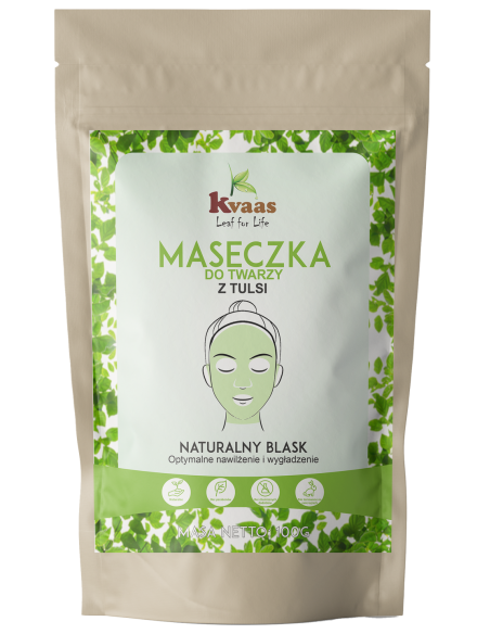 Kvaas Maseczka do twarzy z Tulsi 100g