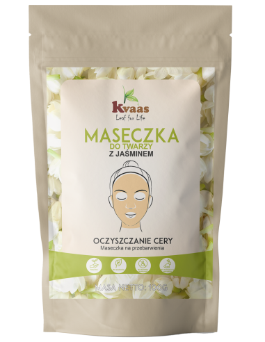 Kvaas Maseczka do twarzy z jaśminem 100g