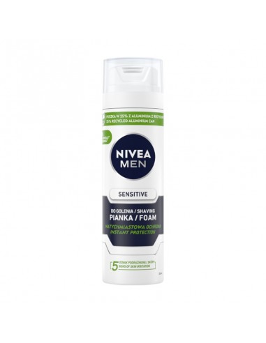 Nivea Men Sensitive Łagodząca Pianka do Golenia...
