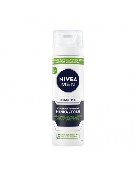 Nivea Men Sensitive Łagodząca Pianka do Golenia 200ML