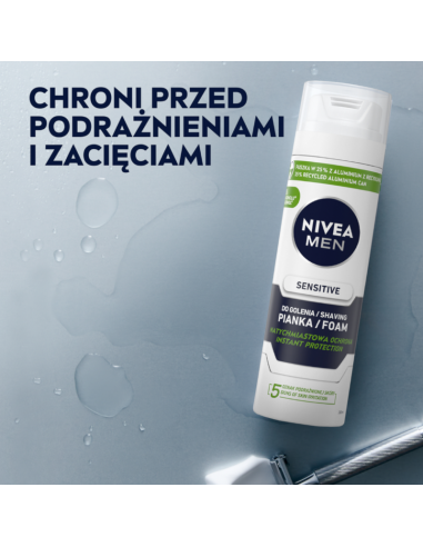Nivea Men Sensitive Łagodząca Pianka do Golenia...