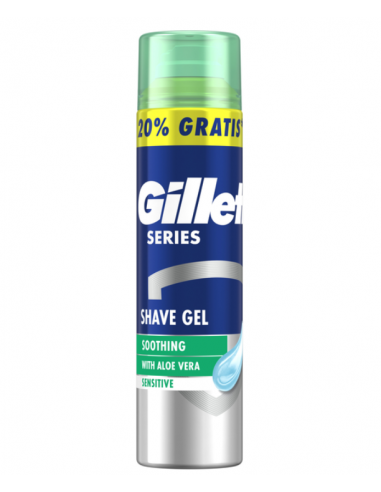 Gillette Series z aloesem 240 ml żel do golenia